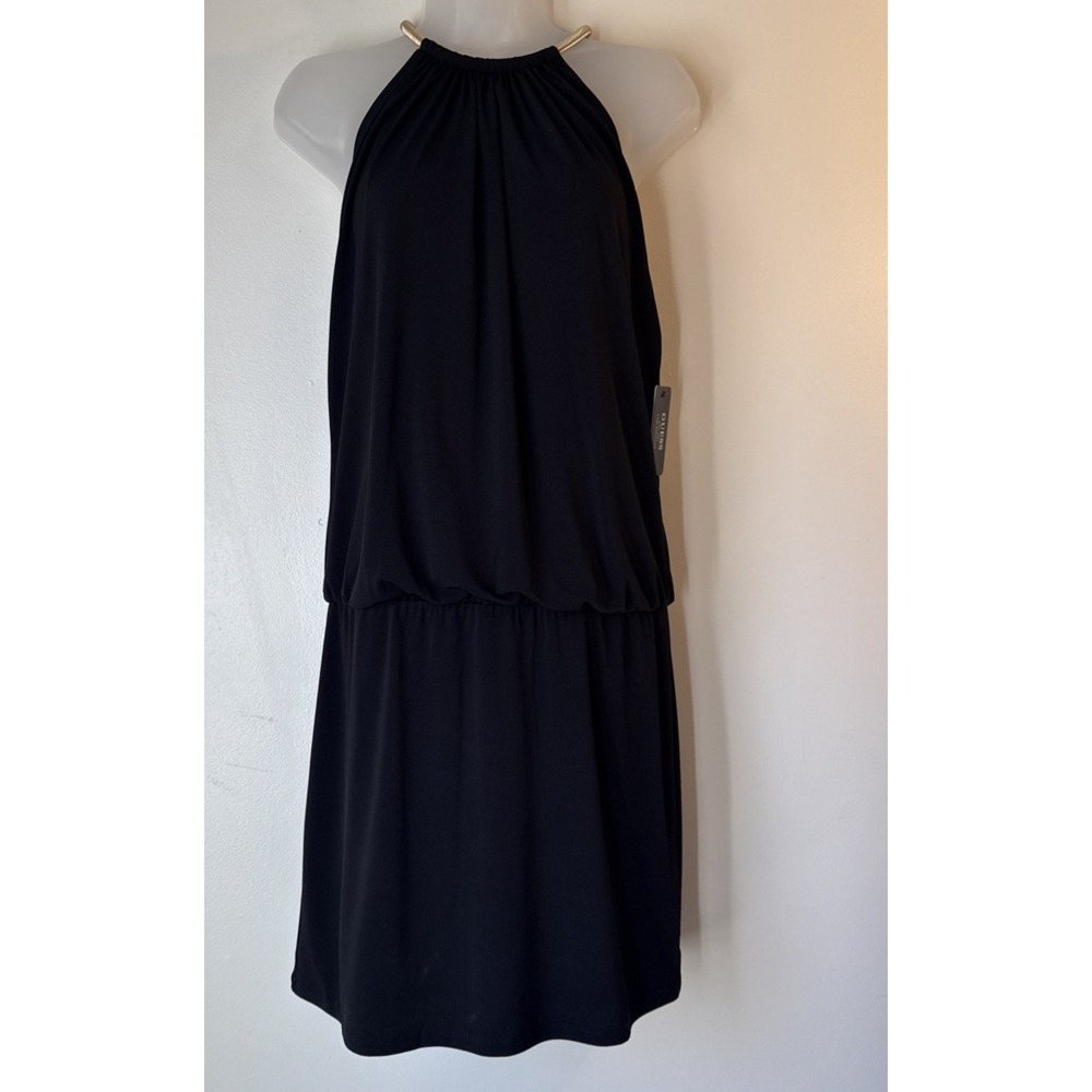 Guess Dress Womens Size 10 Black Slinky Mini Event Party Classic Cocktail‎ NWT